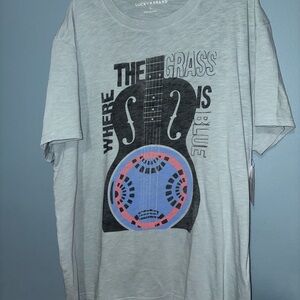 Lucky Brand Light Blue Knit Tee